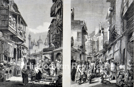 /data/Original Prints/Topography Views, City Views, Landscapes/STREET SCENES IN LAHORE.jpg